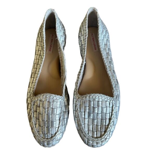 ALI MACGRAW Exxtra Flat In Silver - Picture 3 of 11